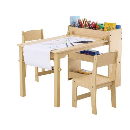 vaikų stalas su kėdėmis ir spintele0
