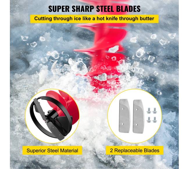 Ledlaužis žvejybai leduose, 20 cm skersmens3