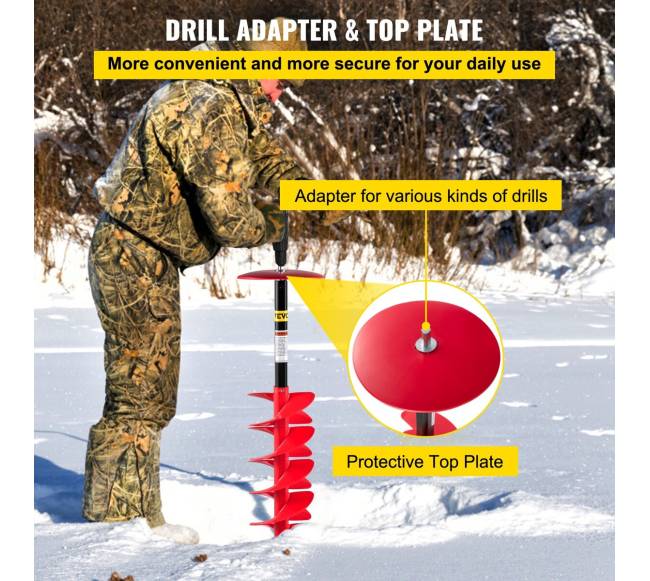 Ledlaužis žvejybai leduose, 20 cm skersmens4