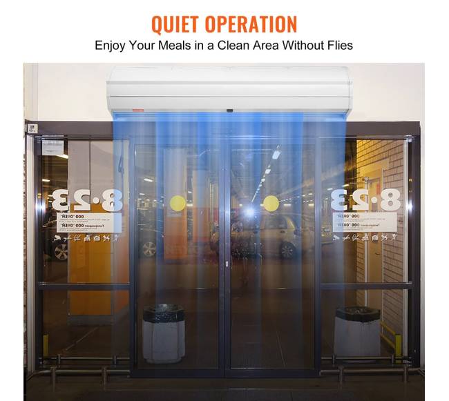 1,2 m vidaus oro užuolaida su 2 greičiais2