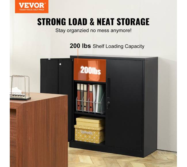 Metalinė spintelė su reguliuojamomis lentynomis1