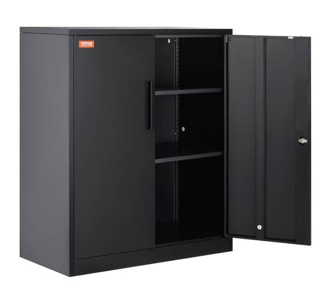 Metalinė spintelė su reguliuojamomis lentynomis9