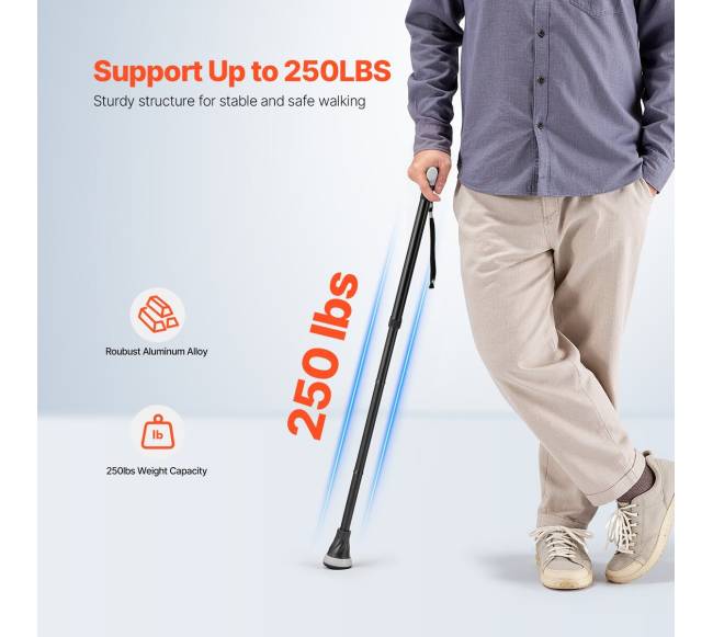 Sulankstoma vaikščiojimo lazda su reguliuojamu aukščiu3