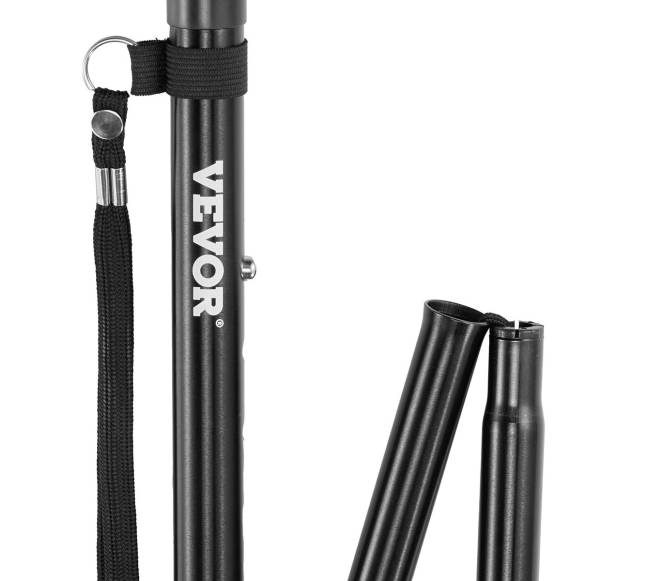 Sulankstoma vaikščiojimo lazda su reguliuojamu aukščiu10