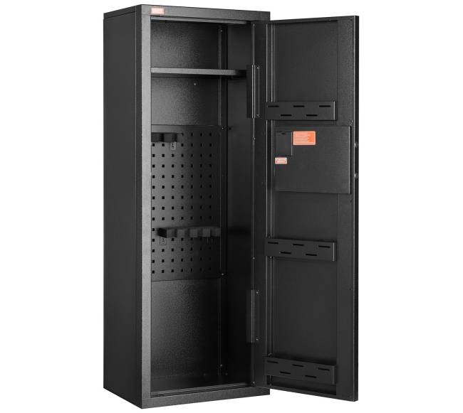 6-8 šautuvų seifas su užraktu ir klaviatūra10