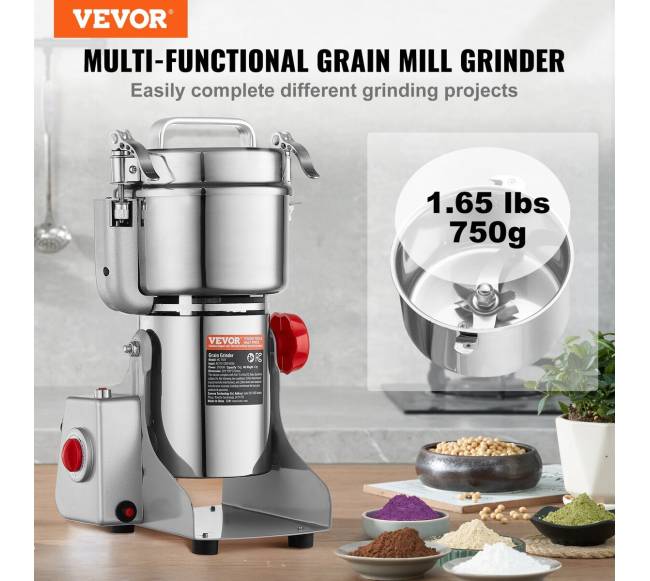 750g elektrinis pramoninis prieskonių malūnėlis1