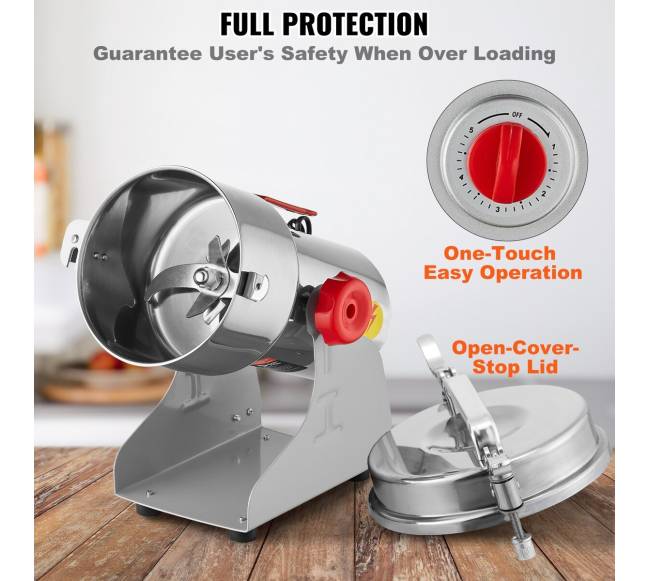 750g elektrinis pramoninis prieskonių malūnėlis4