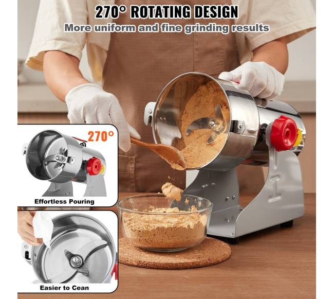 750g elektrinis pramoninis prieskonių malūnėlis5