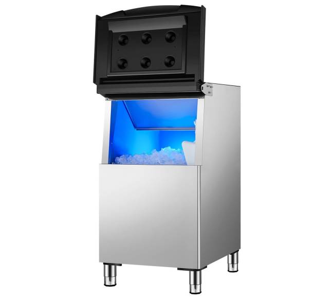 Komercinis ledo gamintuvas su 113 kg talpykla10