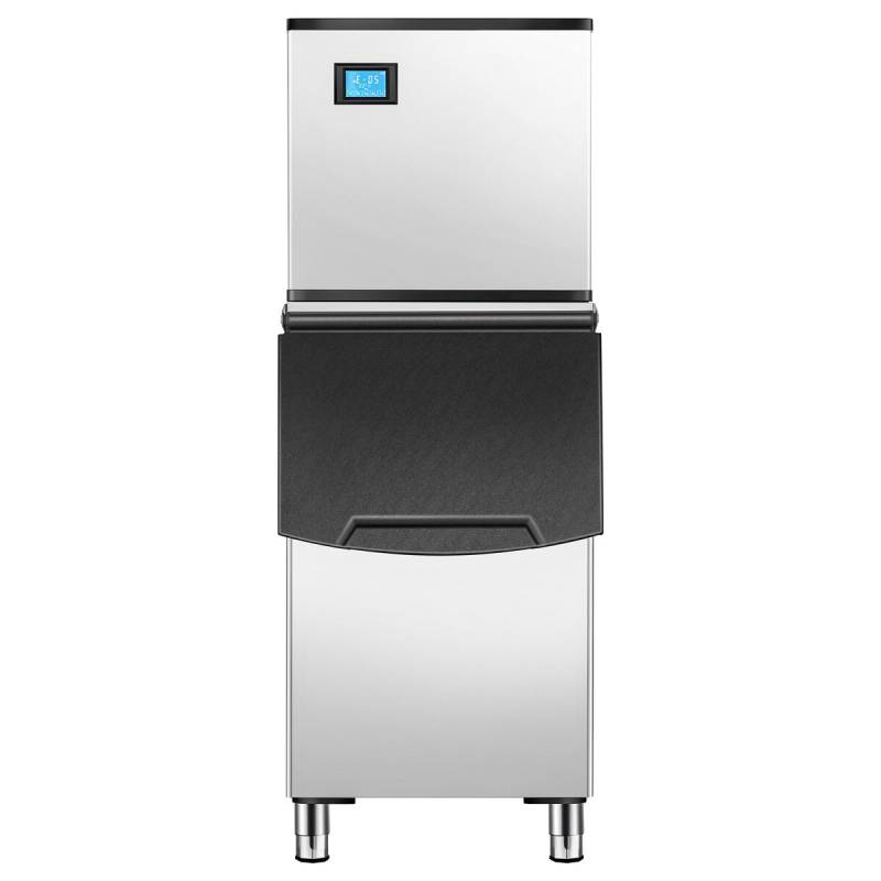 Komercinis ledo gaminimo aparatas 136kg24h su 113kg talpa0