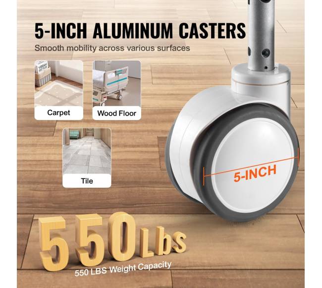 Penkių funkcijų elektrinė ligoninės lova3