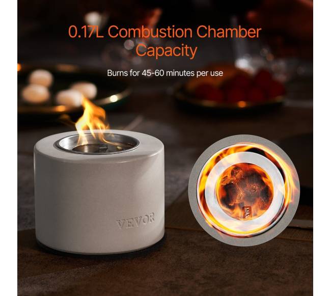 Stalo laužavietė betoninė cilindro formos2