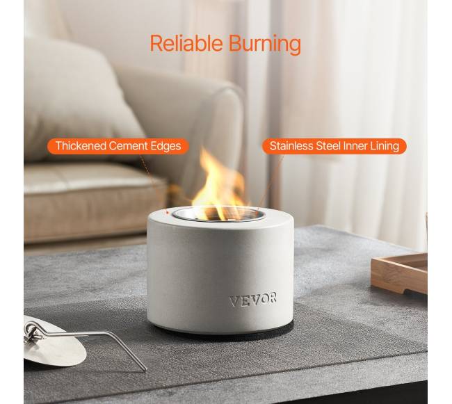 Stalo laužavietė betoninė cilindro formos3