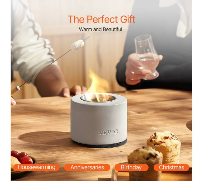 Stalo laužavietė betoninė cilindro formos5