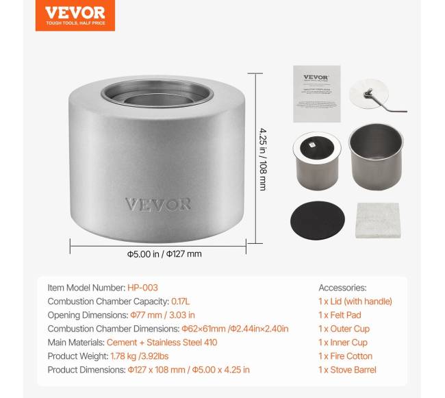 Stalo laužavietė betoninė cilindro formos6