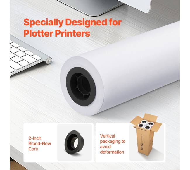 Plačios formato CAD popierius, 4 ritinėliai1