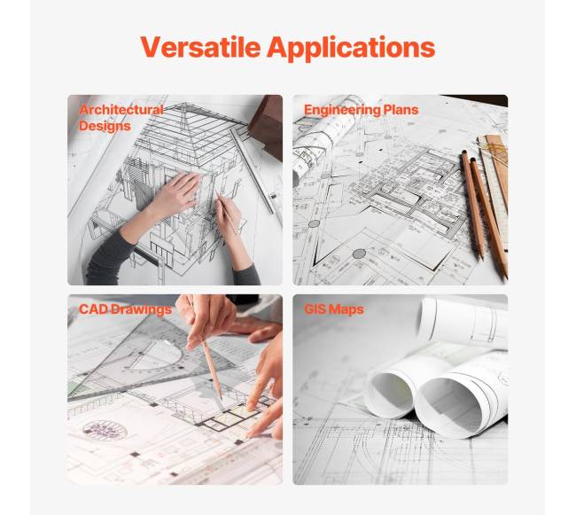 Plačios formato CAD popierius, 4 ritinėliai5