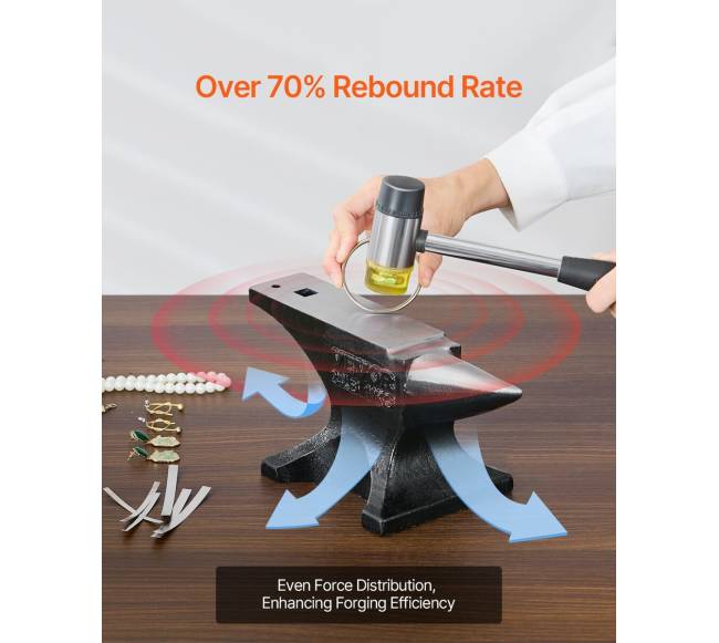 Vienrago priekalas 11,5 kg iš plieno2