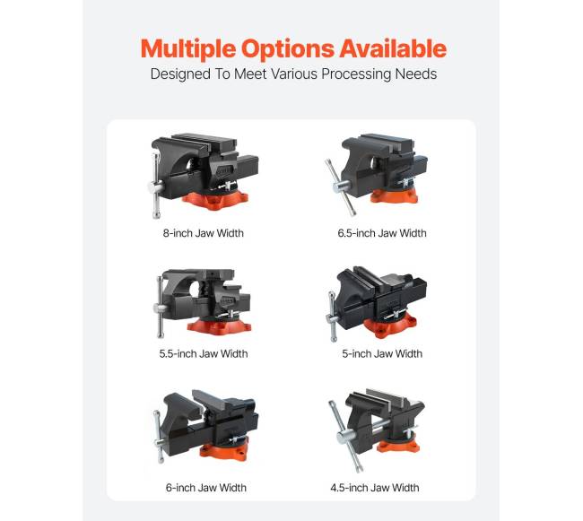 8 colių staliukas su svirti veikiančiu pagrindu6