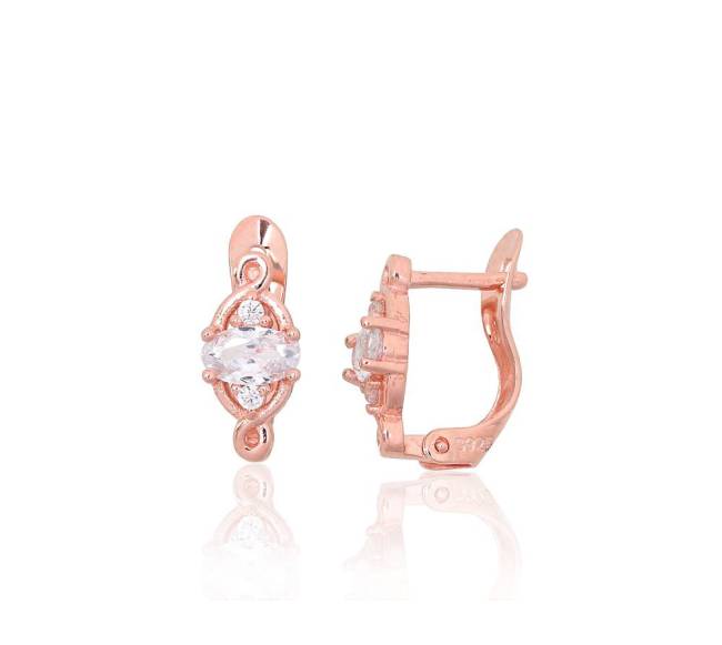 Sidabriniai auskarai ant cilindrinės spynos1