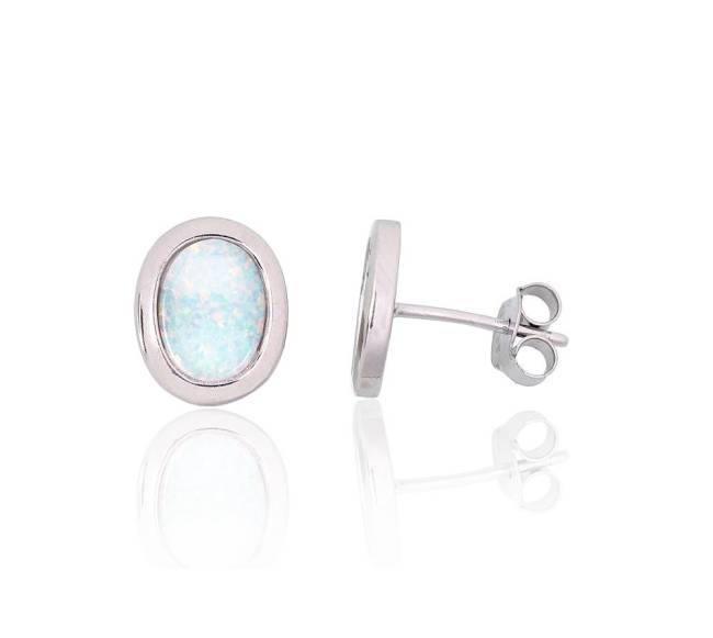 Sidabriniai auskarai –pusetai0