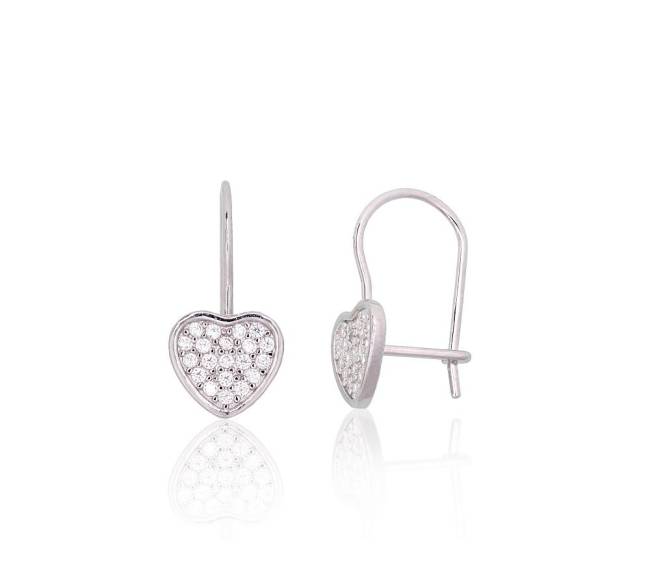 Sidabriniai auskarai ant kabliukų1