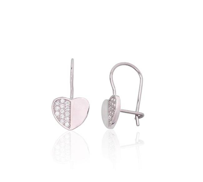 Sidabriniai auskarai ant kabliukų1