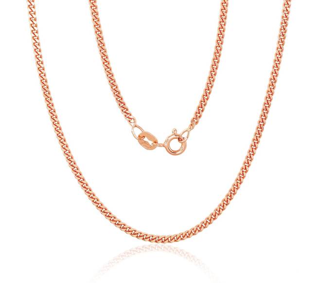 Sidabrinė grandinėlė Curb 2 mm , briaunų apdirbimas deimantu0