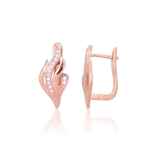 Sidabriniai auskarai ant cilindrinės spynos1