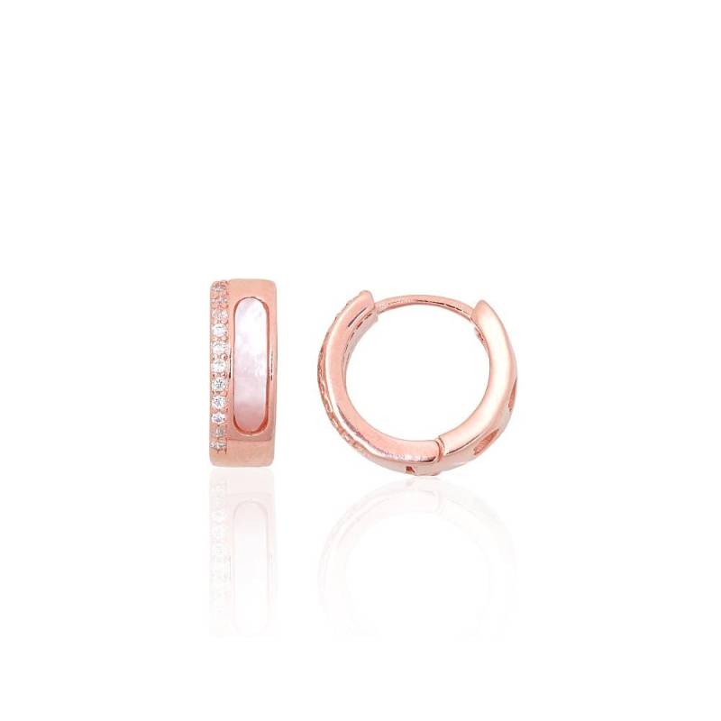 Sidabriniai auskarai su apvaliu segtuku0