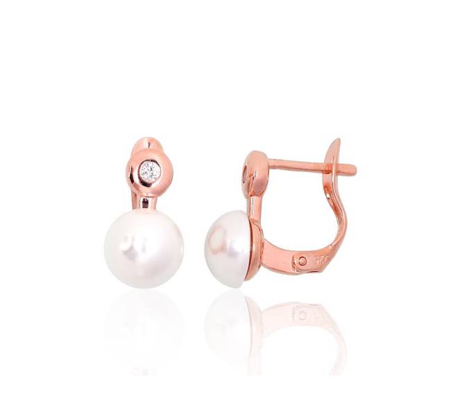 Sidabriniai auskarai ant cilindrinės spynos0