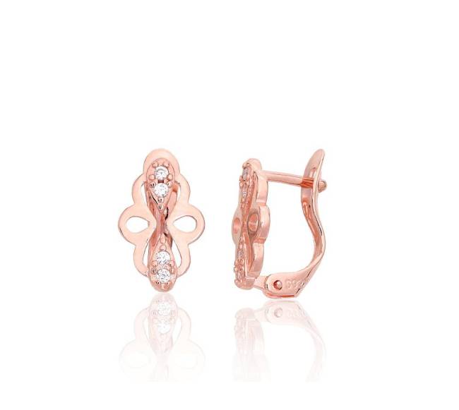 Sidabriniai auskarai ant cilindrinės spynos1