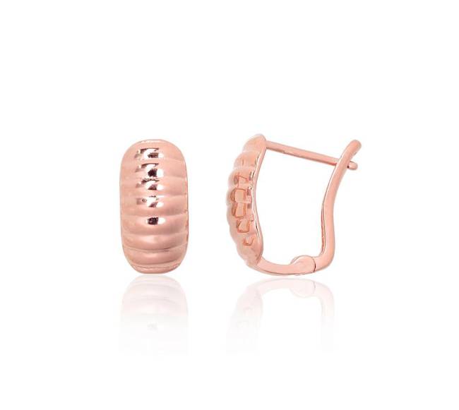 Sidabriniai auskarai ant cilindrinės spynos1