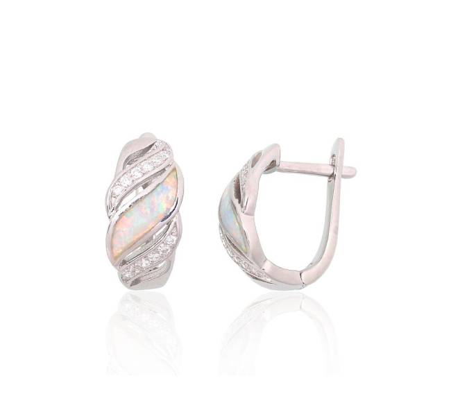 Sidabriniai auskarai –pusetai1