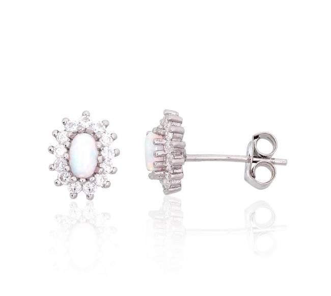 Sidabriniai auskarai –pusetai0