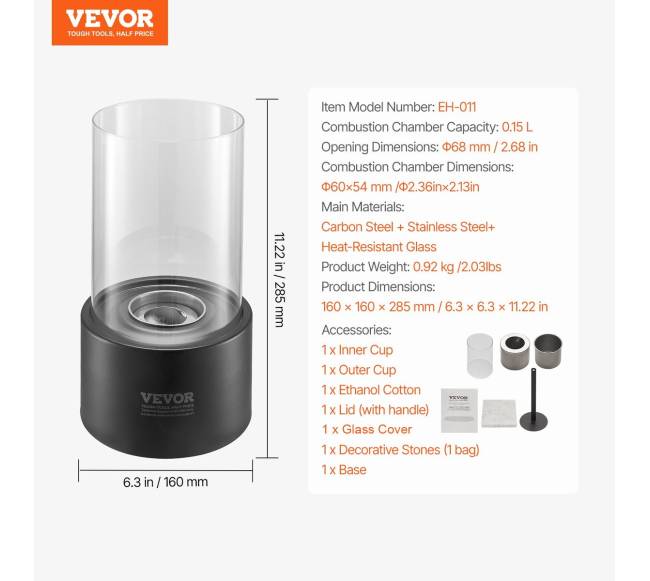 Stalinio židinys iš metalo su stiklu6