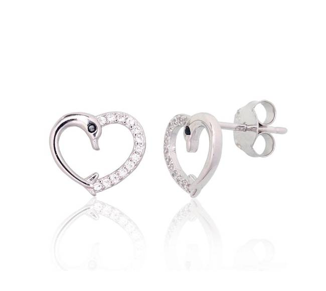 Sidabriniai auskarai –pusetai1