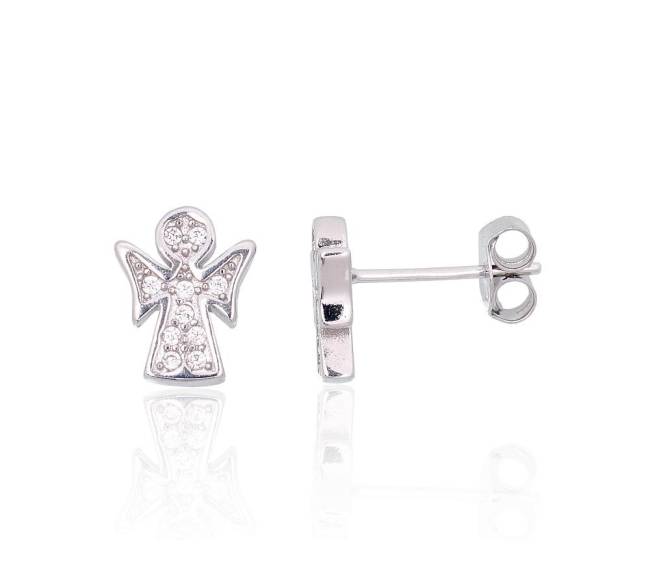 Sidabriniai auskarai –pusetai0