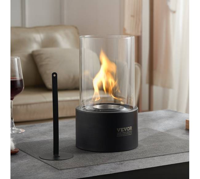 Stalinio židinys iš metalo su stiklu7