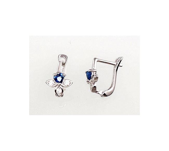 Sidabriniai auskarai ant cilindrinės spynos1