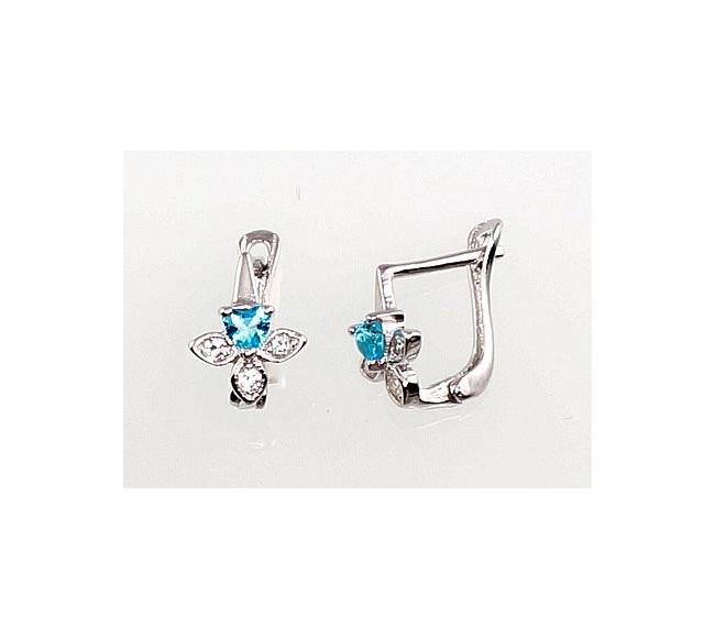 Sidabriniai auskarai ant cilindrinės spynos1