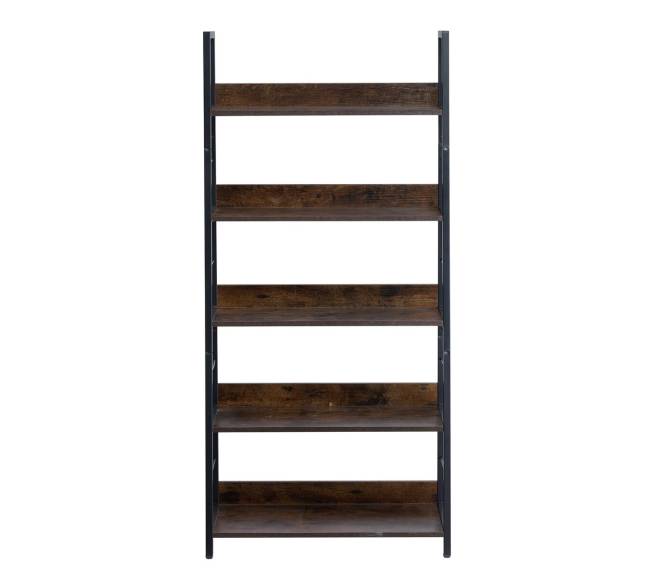 Metalinė knygų lentyna su 5 lentynomis8