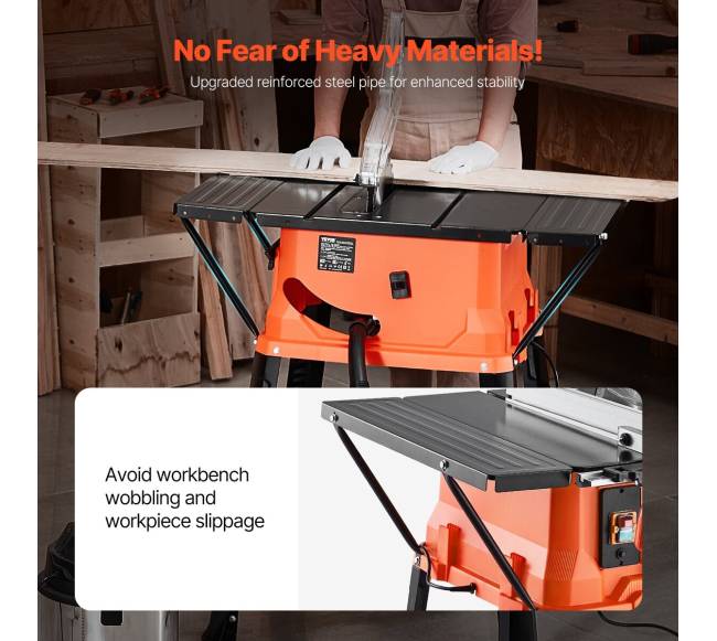 Stalinis pjūklas su stovu, 1800 W 254 mm1