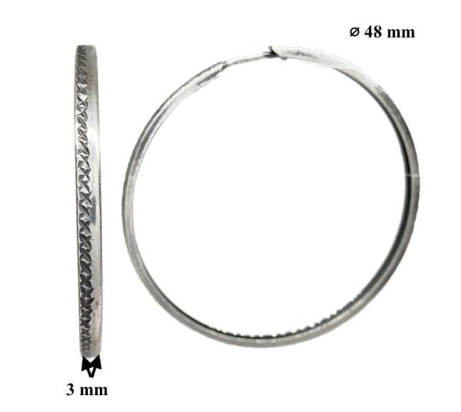 Sidabriniai auskarai rinkės0