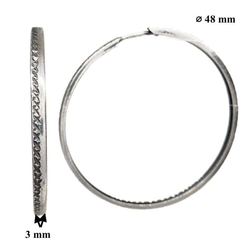 Sidabriniai auskarai rinkės0