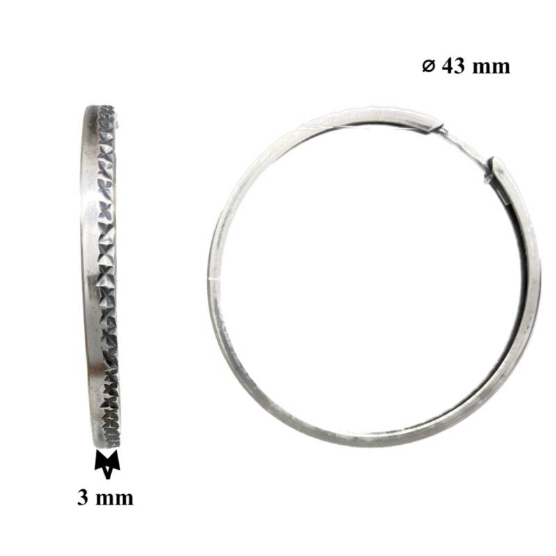 Sidabriniai auskarai rinkės0