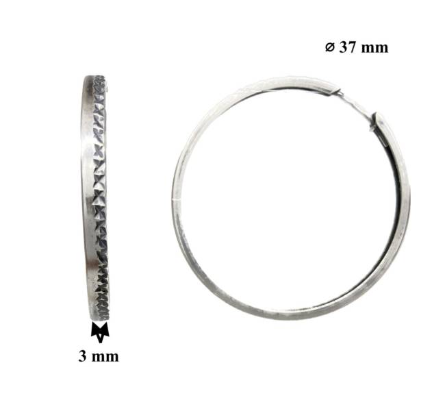 Sidabriniai auskarai rinkės0