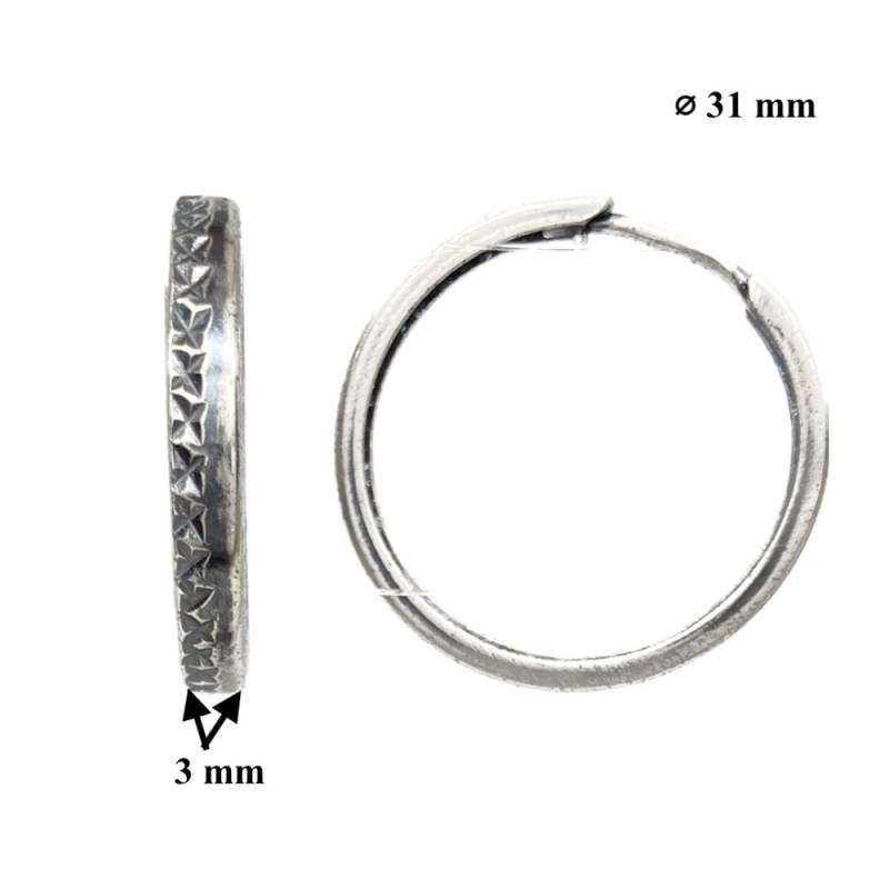 Sidabriniai auskarai rinkės0