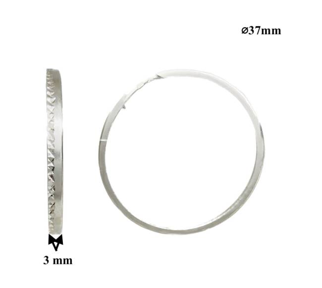 Sidabriniai auskarai rinkės0