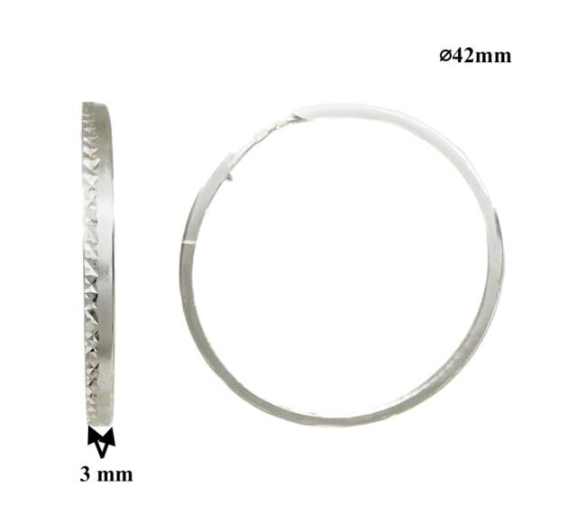 Sidabriniai auskarai rinkės0